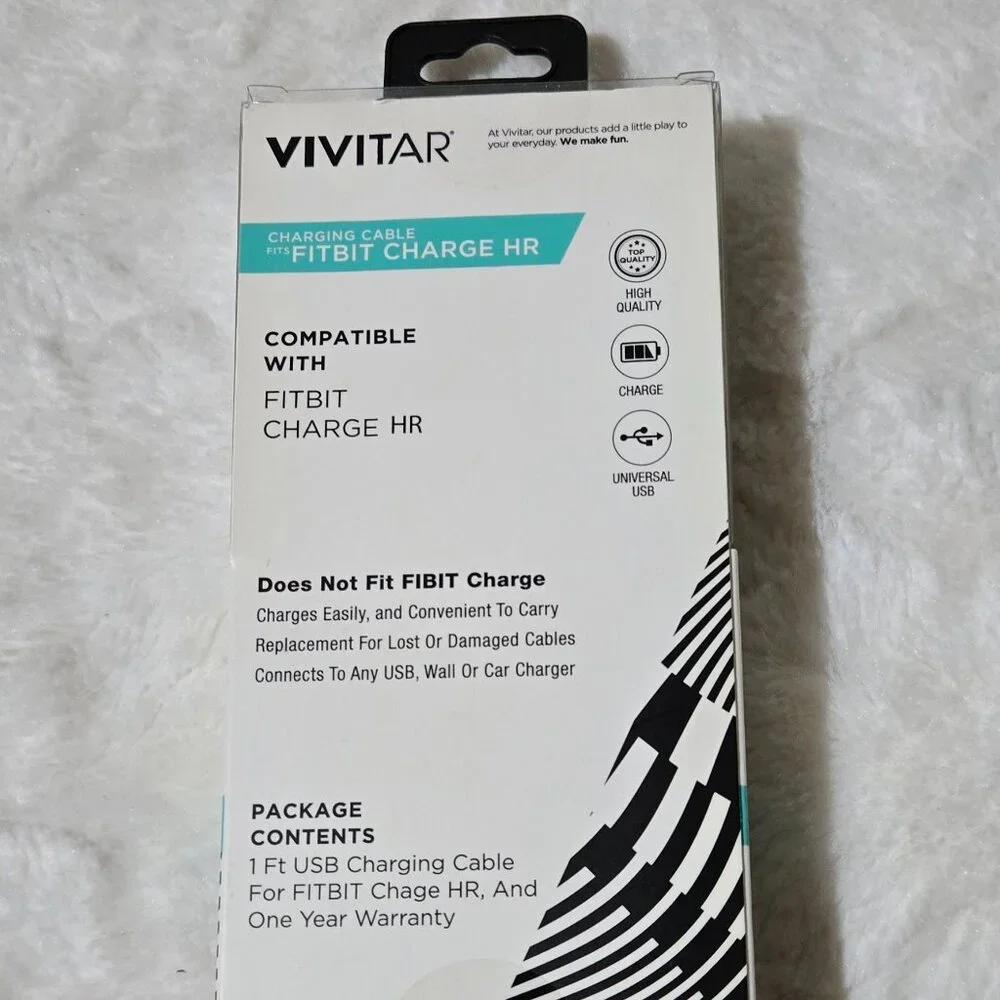 Vivitar Charging Cable for Fitbit Charge HR